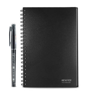 A6 Size Smart Reusable Erasable Notebook Microwave Wave Cloud Erase Notepad Note Pad Lined With Pen Save Paper2026