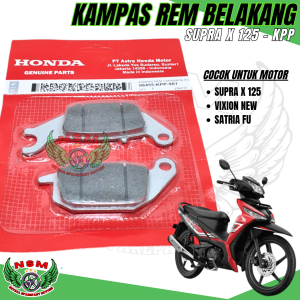 1 SET KAMPAS REM DEPAN + BELAKANG HONDA SUPRA X 125 / SATRIA FU / SUPRA 125 HEIM IN