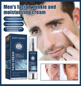 Krim Pelembap Anti-Penuaan Pria Krim Perawatan Kulit 6-in-1 Rejuvenasi Krim dengan Bahan Alami Menutrisi dan Melembutkan Kulit Kulit Segar dan Sehat dalam Satu Langkah