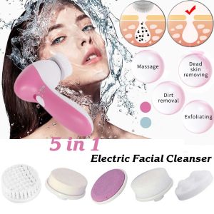 🌹READY STOCK🌹 Skin Relief Massager 5 In 1 Body Face Skin Care Cleaning Wash Brush SPA Facial Beauty / Alat Urutan Muka