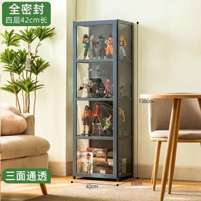 Display Cabinet Lego Acrylic Transparent Display Shelf Home Glass Display Cabinet (BT) Installation+80SGD