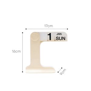 MMLUCK Đơn giản Lịch để bàn Hiện đại Thiết kế Ins Lịch lật Thủ công mỹ nghệ Tái sử dụng Nhà