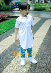 Atasan Baju Muslim Anak Laki-laki Gamis Oreen.id Qurta Anak Laki-Laki