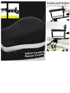 Children Bike Seat Bicycle Front Mount Baby Carrier Seat With Handrail For Kids Children Toddler MTB
