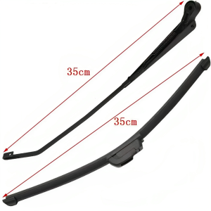 New high-quality manual bicycle windshield wipers 35cm/45cm - durable and quiet design Universal Manual Wiper Kit For Most Ebike Hand Operated Windshield Wiper