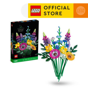 LEGO Icons 10313 Wildflower Bouquet Building Set (939 Pieces) Mainan Susunan Balok (18 Tahun+)