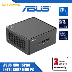 ASUS NUC 15 Pro Mini PC - Intel C3-100U/C5-210H/C7-240H | Control Computer| Graphics |3 Yr Warr RNUC15CRKI300000I  RNUC15CRKC500000I  RNUC15CRKC700000I