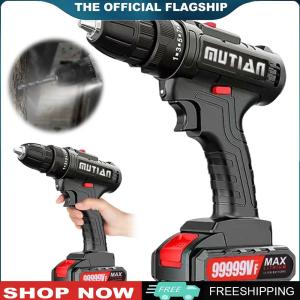 [LEAZEN]Compact 28 in 1 Electric Drill and Screwdriver Set with Ergonomic Grip and Adjustable Speeds for Easy Handling