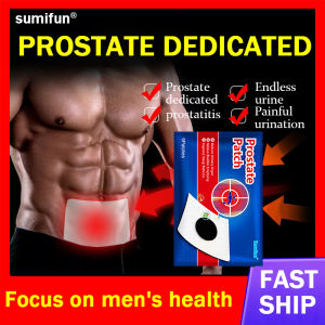 Sumifun Prostate Patch 6 pcs Prostate Patches Man Prostatic Plasters Male Urological Patches Frequent urination urgencynavel health patch