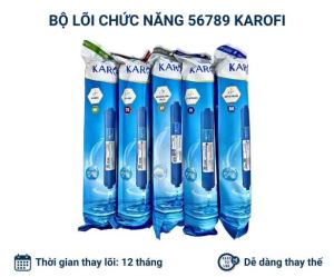 Combo 5 lõi 56789 Karofi - T33-GAC MINERAL FAR INFRARED NANO ORP