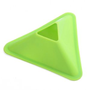 DGFDF 5PCS Marker Soccer Ball Training Disc Speed Training Triangle Football Triangle Disc Football Training Equipment Wear-resistant Football Triangle Logo Plate Football Filed
