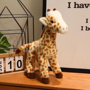 JING Ultra Soft Giraffe Stuffed Animal Realistic 25/35CM Plush Giraffe Toy Plush Filling Zoo Animal Plushie For Gift