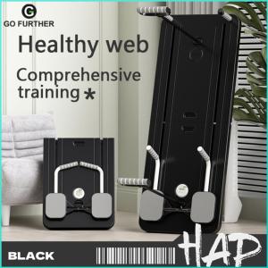 Abdominal and Push Up Board with Multi-Function Design Includes Timer Suitable for Full Body Workout in Compact Size