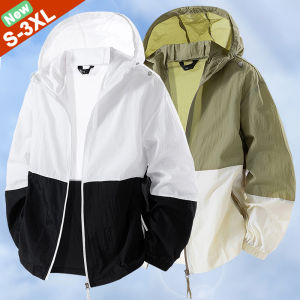 Hot Sale Summer Jackets Men Windbreaker Coats Thin Outwear Sunscreen Clothing Free Shipping Hiking Fishing Wearing Men Sportwear