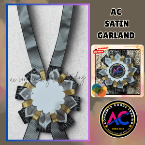 ETHNIC GARLANDS / RIBBONDS FOR GRADUATION/AWARDS/GUESTS/JUDGES AND OTHER SPECIAL OCCASIONS ( FREE LOGO)