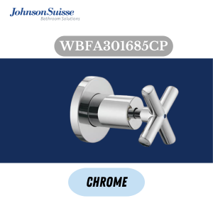 Johnson Suisse ASTI-N 3/4" CROSS HANDLE STOP VALVE WBFA301685CP