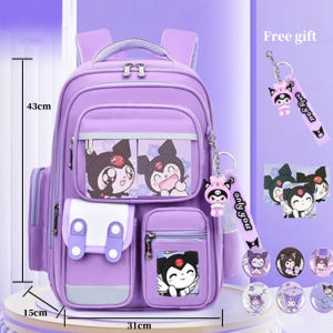 bag for kids girl school bag cartoon schoolbag satudent schoolbag kuromi bag