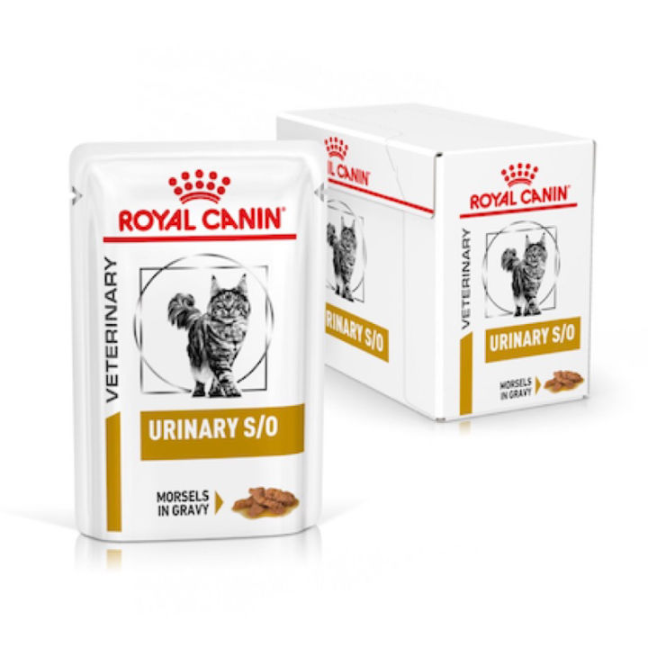 Royal Canin Urinary S/O อาหารแมวโรคนิ่ว ชนิดเปียก 12 ซอง