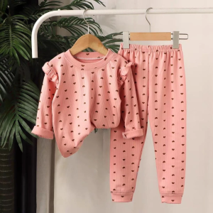 AYDA - Setelan Piyama Anak Fasya Girl Motif Terbaru / Fashion Oneset Baju Tidur Lengan Celana Panjang