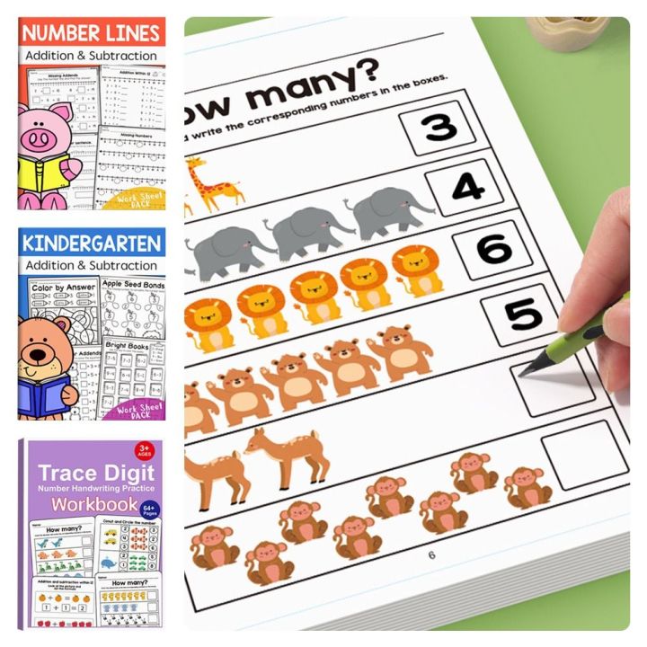 Zeno Math ZENO Math Decompose Digit Addition Subtraction Training Book ...