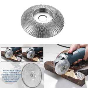 MATA GERINDA UKIR PARUT AMPLAS KAYU WHEEL ROTARY ANGLE GRINDER 85MM TUNGSTEN