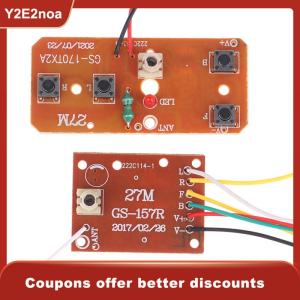 【Y2E2noa】 4CH RC Remote Control Circuit PCB Transmitter Receiver Board Car Accessories