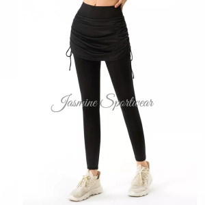 Jasmine Sportwear - Legging Rok Olahraga Tali Serut Senam Gym Fitness