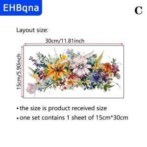 [COD] EHBqna SPORTS สติกเกอร์ติดผนังห้องน้ำสติกเกอร์ติดผนังในห้องน้ำแบบมีกาวในตัวสติกเกอร์กันน้ำ