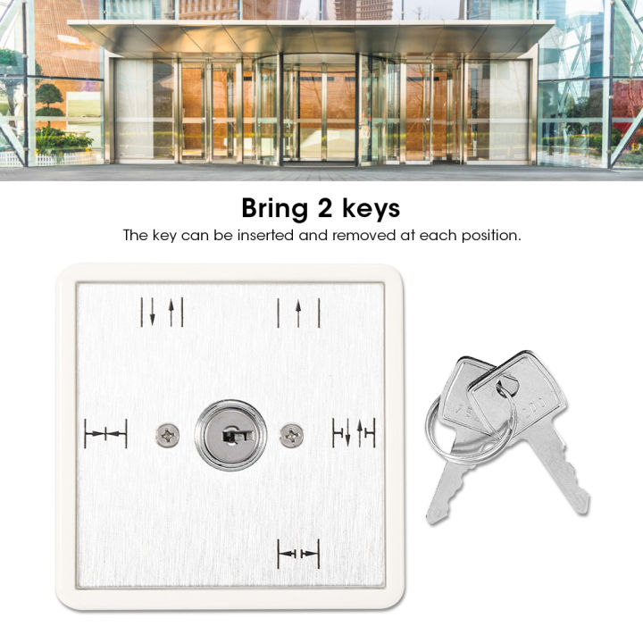 Automatic Sliding Door Key Switch Five Position Key Switch 5 Position ...