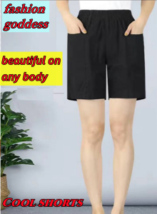 Cotton Shorts & Elastic Solid Color Casual Pants for Women: A Guide