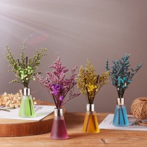 Dried Flowers Fire-Free Aromatherapy Household Bedroom Fragrance Air Agent Toilet Deodorant Deodorant Diffuser Bathroom Living Room Fresh Air Set Fragrance Bedroom Air Freshene