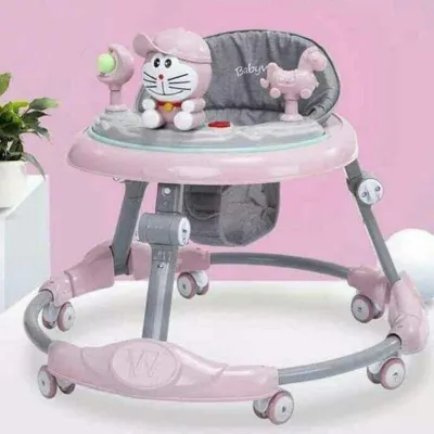 [FREESHIP] Xe tròn tập đi Baby Walker có nhạc và đèn có bàn ăn dặm cho bé