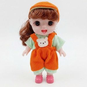 Style C Bộ 6 Búp Bê Nhựa Vinyl Dễ Thương 16 cm 6 inch Đồ Chơi Quà Tặng Sinh Nhật