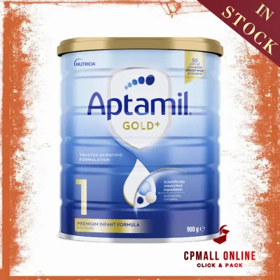 [Expiry Date: 01/2028] Australia Direct Import Aptamil Gold+ Baby Formula Infant Baby Milk Step 1 ( 0-6 months ) 金装幼婴儿奶粉1段 900g ( Made in New Zealand )