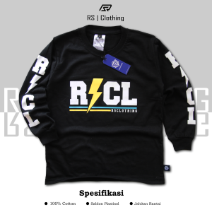 Baju kaos anak laki laki lengan panjang usia 1-12 tahun