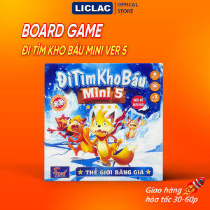 ĐI TÌM KHO BÁU MINI 5 - Thế Giới Băng Giá Boardgame mới lạ vô vùng thú vị cho nhóm bạn cùng chơi