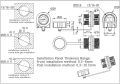 10 ชิ้น แผงติดตั้ง ขั้วต่อ CAT6 RJ45 กันน้ำ ขั้วต่อ Cat5/5e/6 8P8C สายเคเบิล LAN อีเธอร์เน็ต ข้อต่อ อะแดปเตอร์สองหัวพร้อมฝาปิดกันน้ำ/กันฝุ่น. 