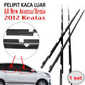 Pelipit Kaca Luar All new Avanza/Xenia Weather Strip Avanza Xenia 2012 keatas (1 set). 