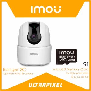 IMOU Ranger 2C-D 1080P HD 360° PTZ Wi-Fi CCTV Camera Human Detection Connect to Cellphon Smart Home