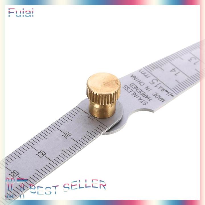 Fulai Wedge Taper Ruler Stainless Steel Welding Taper Feeler Gauge ...