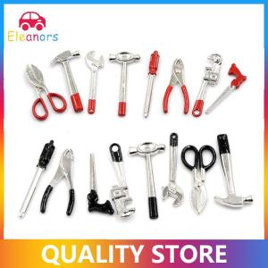 [Eleanor] Bộ dụng cụ cầm tay kim loại thu nhỏ tỷ lệ 1:12 8 món phụ kiện nhà búp bê