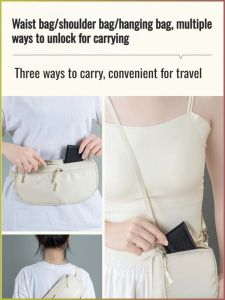 Waist Pack Portability Backpack Multifunction Lightweight and Flattering Tear-resistant Casual Canvas