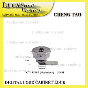 CT-83087-CT-83091 CHENGTAO DIGITAL CODE FOR CABINET LOCK (STAINLESS)