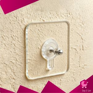 BabyShop-C1093 Gantungan Hook Kait dan Baut Tempel Dinding Serbaguna / Gantungan Baut Mur Tanpa Bor