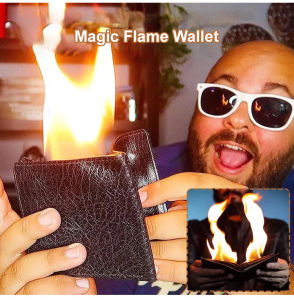 GiiMall Second Generation Magic Flame Wallet  A MustHave Novelty Toy for Endless Entertainment