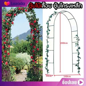ซุ้มกุหลาบเลื้อย ซุ้มไม้เลื้อย ซุ้มไม้เลื้อย ซุ้มกุหลาบ เลื้อย โครงไม้เลื้อย ซุ้มงานแต่ง เหล็กโค้งรูปตัวยู ค้างไม้ เหล็กโค้งสำเร็จรูป โครงกุหลาบเลื้อย ซุ้มลูกโป่ง ในร่มใช้ได้ - Lazada