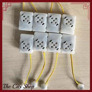 [The Cici Shop] Doll Toy Recorder Single Button Music Recording Box Recordable Voice Re-record Recording Core Electronic Extrusion Sound Record