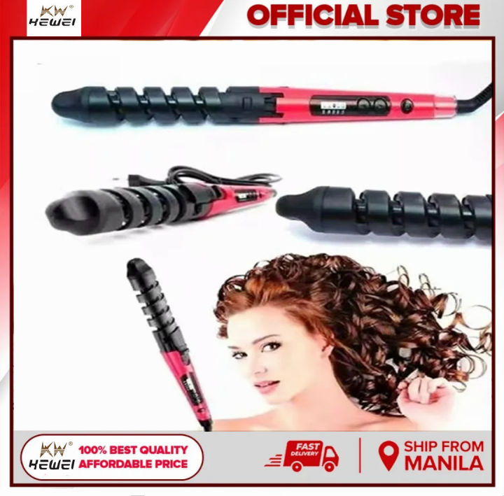 Nova 2007A Hair Curler Black Red Lazada PH