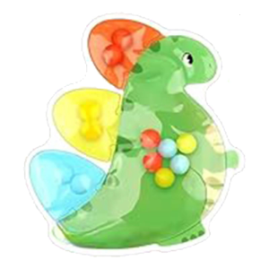 Kids Dinosaur Sensory Matching Game Color Sorting Activity Emotion Expression Learning Squeeze Toy With Safe PVC Design