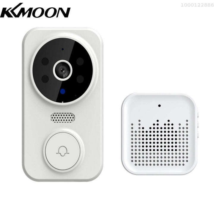 KKmoon Smart Video Doorbell Wireless HD Camera PIR Motion
